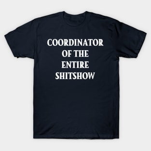 Mens funny sarcastic coordinator T-Shirt